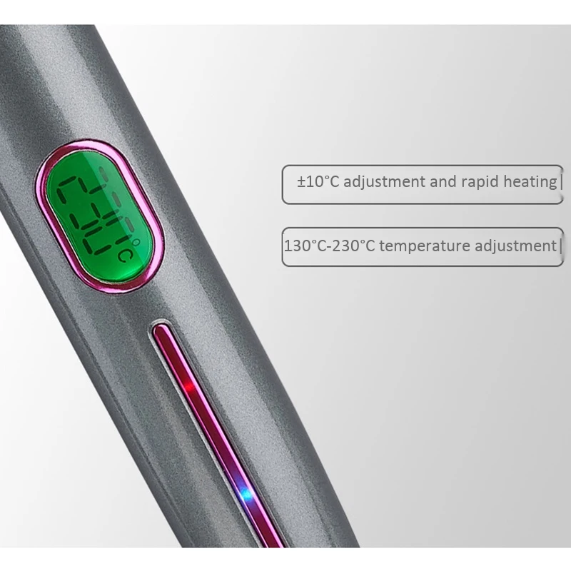 Infrared Hair Care Hair Straightener Plate Flat Iron Heat Adjustable Temperature Straightener Curling Iron EU Plug
Infrared Hair Care Hair Straightener Plate Flat Iron Heat Adjustable Temperature Straightener Curling Iron EU Plug