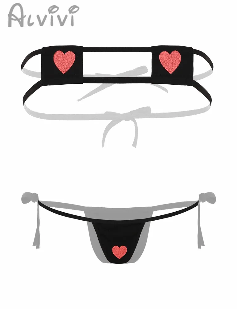 2Pcs Women Girl Striped/Heart Cute Kawaii Lingerie Set Anime Mini Bikini Set Babydoll Bra G-string Underwear Swimsuit Nightwear
2Pcs Women Girl Striped/Heart Cute Kawaii Lingerie Set Anime Mini Bikini Set Babydoll Bra G-string Underwear Swimsuit Nightwear