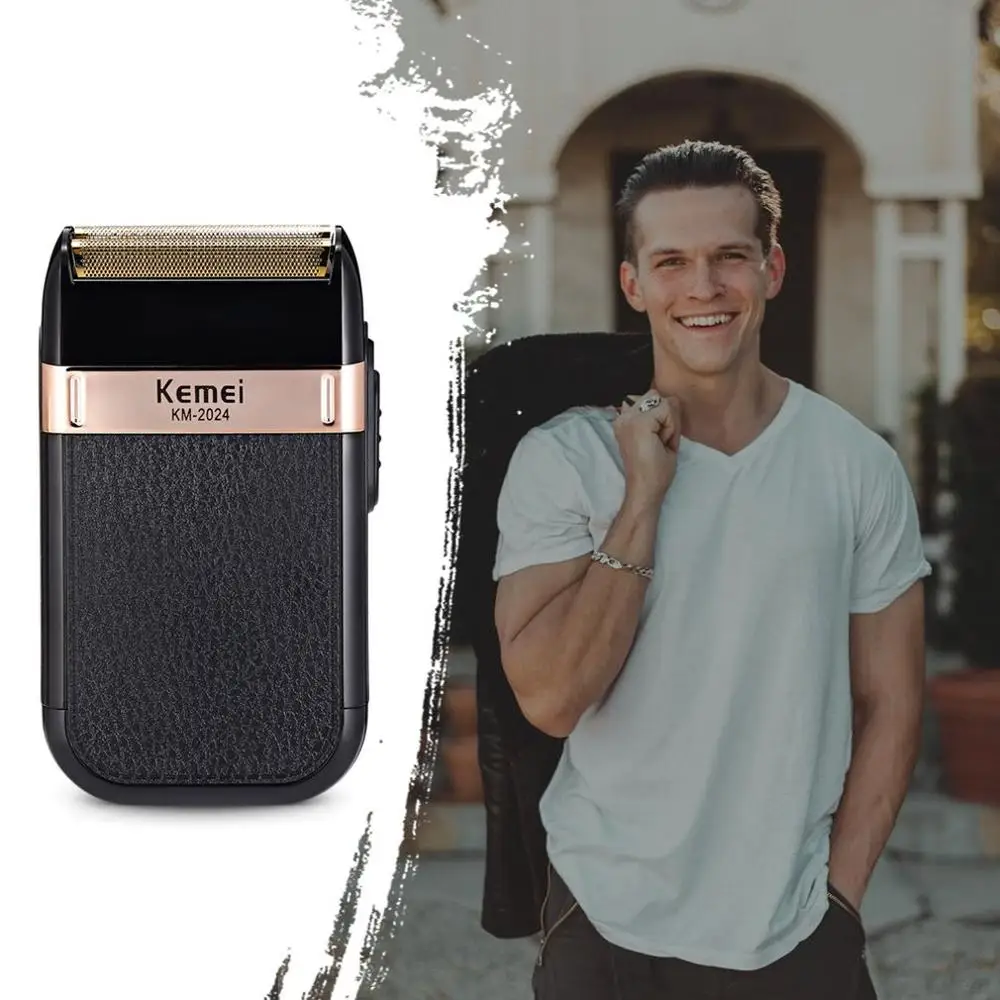 Kemei Electric Shaver Safety Razor Double Edge Classic Mens Shaving Rechargeable Electric Beard Trimmer Wet-Dry Dual Use Razor 
Kemei Electric Shaver Safety Razor Double Edge Classic Mens Shaving Rechargeable Electric Beard Trimmer Wet-Dry Dual Use Razor