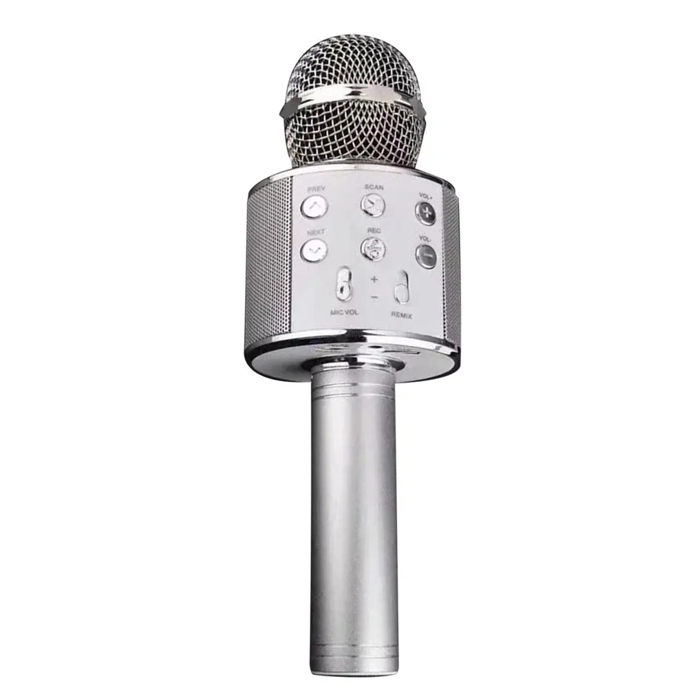 Portable Bluetooth Karaoke Microphone Wireless Professional Speaker Home KTV Handheld Microphone
Portable Bluetooth Karaoke Microphone Wireless Professional Speaker Home KTV Handheld Microphone