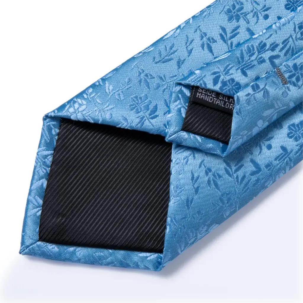 Gift Men Tie Blue Solid Floral Silk Wedding Tie For Men DiBanGu New Designer Hanky Cufflink Business Men Tie Set Party MJ-7269
Gift Men Tie Blue Solid Floral Silk Wedding Tie For Men DiBanGu New Designer Hanky Cufflink Business Men Tie Set Party MJ-7269