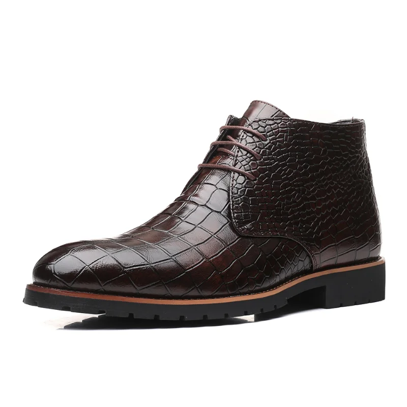 Men's High-top Casual Shoes, Men's Business Men's Casual Shoes, Breathable Mid-heel Casual Men's Shoes, Black Large Size
Men's High-top Casual Shoes, Men's Business Men's Casual Shoes, Breathable Mid-heel Casual Men's Shoes, Black Large Size