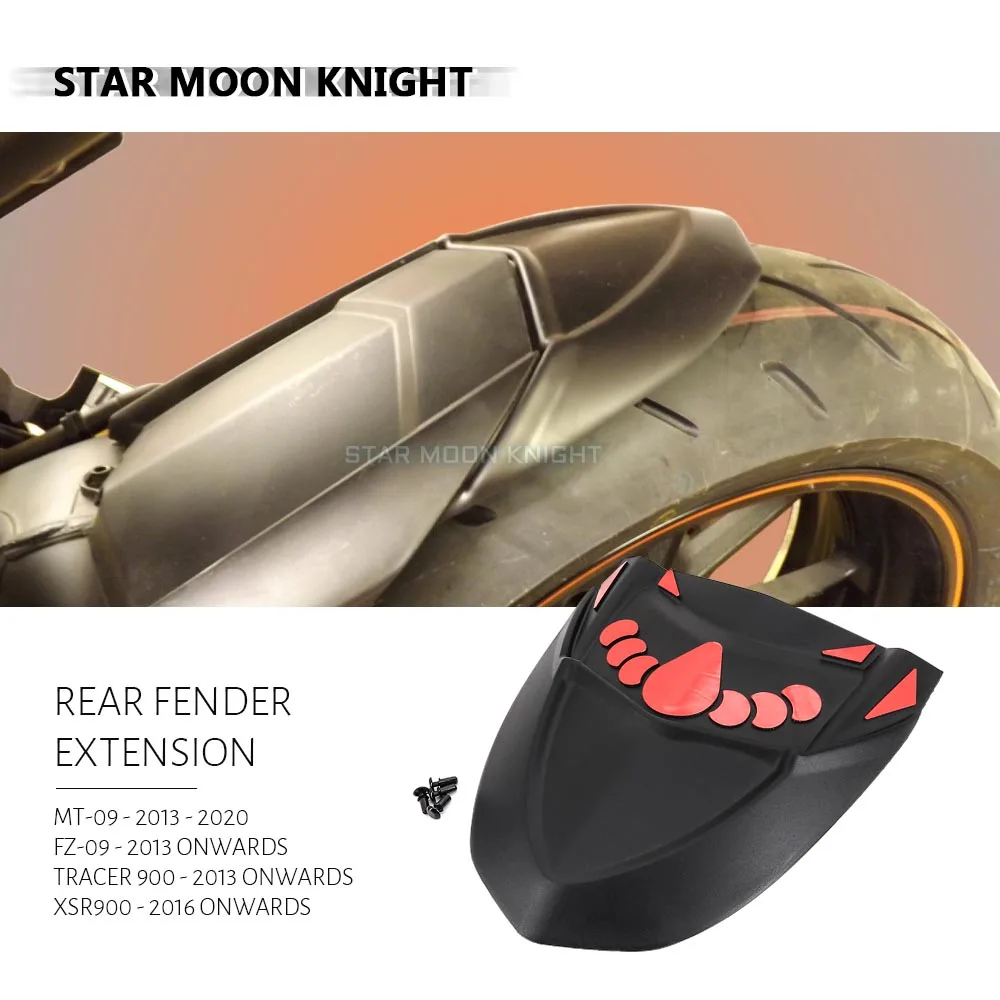 Motorcycle Rear Mudguard Fender Rear Extender Extension For YAMAHA MT09 MT-09 FZ-09 FZ09 Tracer 900 Tracer900 XSR900 XSR 900 
Motorcycle Rear Mudguard Fender Rear Extender Extension For YAMAHA MT09 MT-09 FZ-09 FZ09 Tracer 900 Tracer900 XSR900 XSR 900