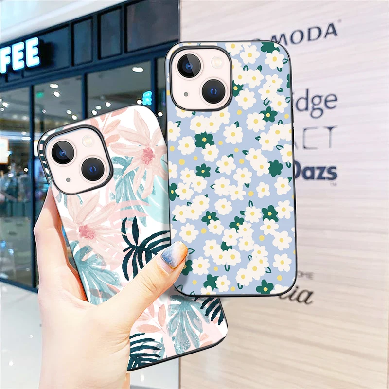 Floral Flower Phone Case For iPhone 13 12 Mini Pro 11 Pro Max XR XS Max X 7 8 6 6s Plus SE 2020 Soft TPU Silicone Cover Fundas
Floral Flower Phone Case For iPhone 13 12 Mini Pro 11 Pro Max XR XS Max X 7 8 6 6s Plus SE 2020 Soft TPU Silicone Cover Fundas