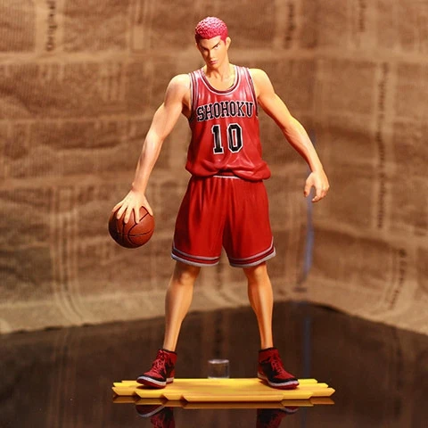 SLAM DUNK Figure Hanamichi Sakuragi Shohoku Basketball Club Figure Rukawa Kaede 25CM PVC Action Figure Doll Toys
SLAM DUNK Figure Hanamichi Sakuragi Shohoku Basketball Club Figure Rukawa Kaede 25CM PVC Action Figure Doll Toys