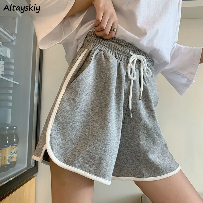 Shorts Women Korean Style Daily All-match Soft Drawstring Loose High Waist Casual Pantalones Cortos De Mujer Summer 2021 New
Shorts Women Korean Style Daily All-match Soft Drawstring Loose High Waist Casual Pantalones Cortos De Mujer Summer 2021 New