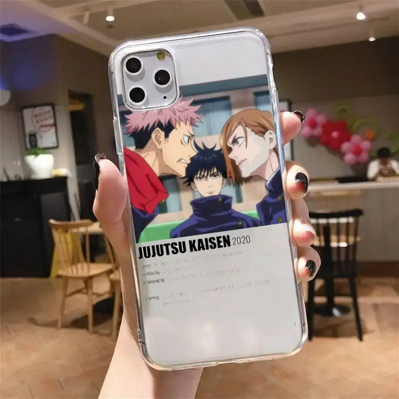 Jujutsu Kaisen Satoru Gojo anime Phone Case Transparent soft For iphone 5 5s 5c se 6 6s 7 8 11 12 plus mini x xs xr pro max 
Jujutsu Kaisen Satoru Gojo anime Phone Case Transparent soft For iphone 5 5s 5c se 6 6s 7 8 11 12 plus mini x xs xr pro max