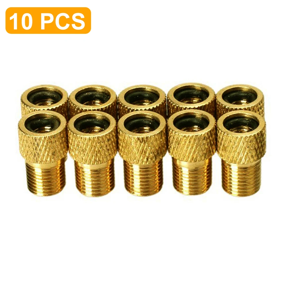 10Pcs Bicycle Valve Converter Brass Adaptor Presta to Schrader Mountain Bike Pump Connector Adapter tube Tool Bike Accessories
10Pcs Bicycle Valve Converter Brass Adaptor Presta to Schrader Mountain Bike Pump Connector Adapter tube Tool Bike Accessories