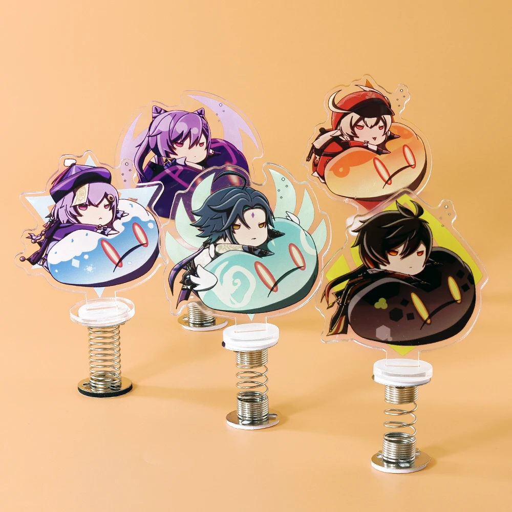 Anime Genshin Impact Zhongli Cosplay New Slime Shake Stands Tartaglia Xiao Qiqi Cute Desk Decor Fans Collection Prop
Anime Genshin Impact Zhongli Cosplay New Slime Shake Stands Tartaglia Xiao Qiqi Cute Desk Decor Fans Collection Prop