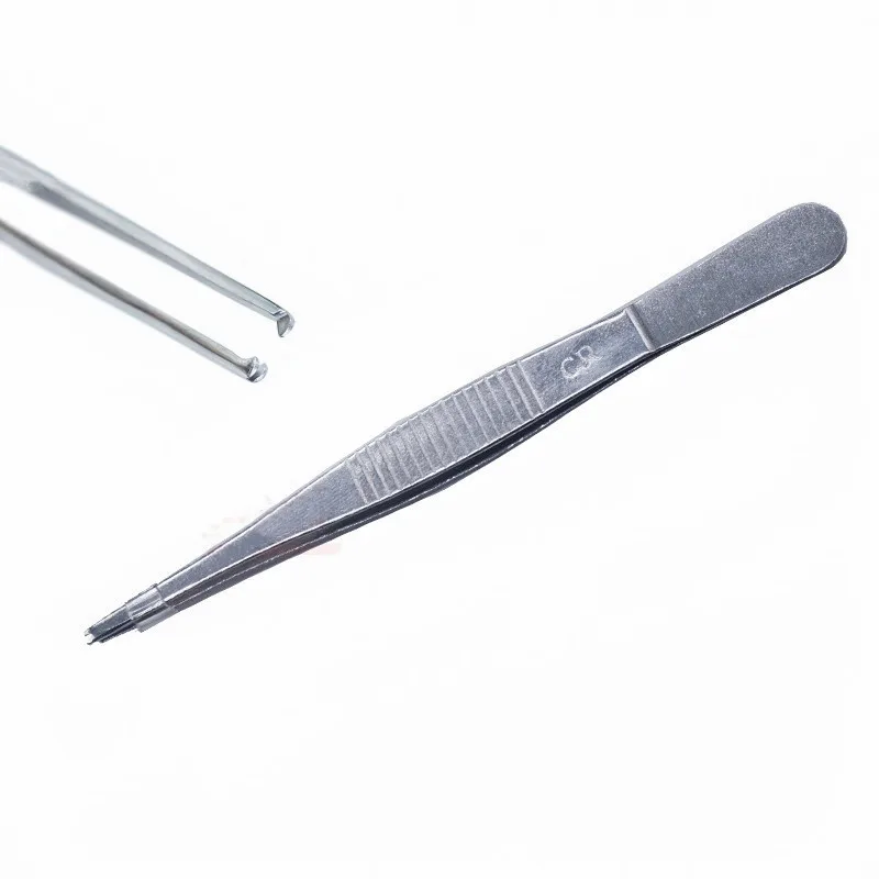 Tissue Holding Forceps 14 cm Surgical Home Tissue Tweezers 140mm Heat Resistant Medical Dressing Forceps Width 11mm Hook 1*2
Tissue Holding Forceps 14 cm Surgical Home Tissue Tweezers 140mm Heat Resistant Medical Dressing Forceps Width 11mm Hook 1*2