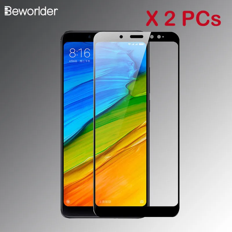 2 Стекло для ПК Xiaomi Redmi Note 5 Pro Plus Защита экрана глобальная версия закаленное