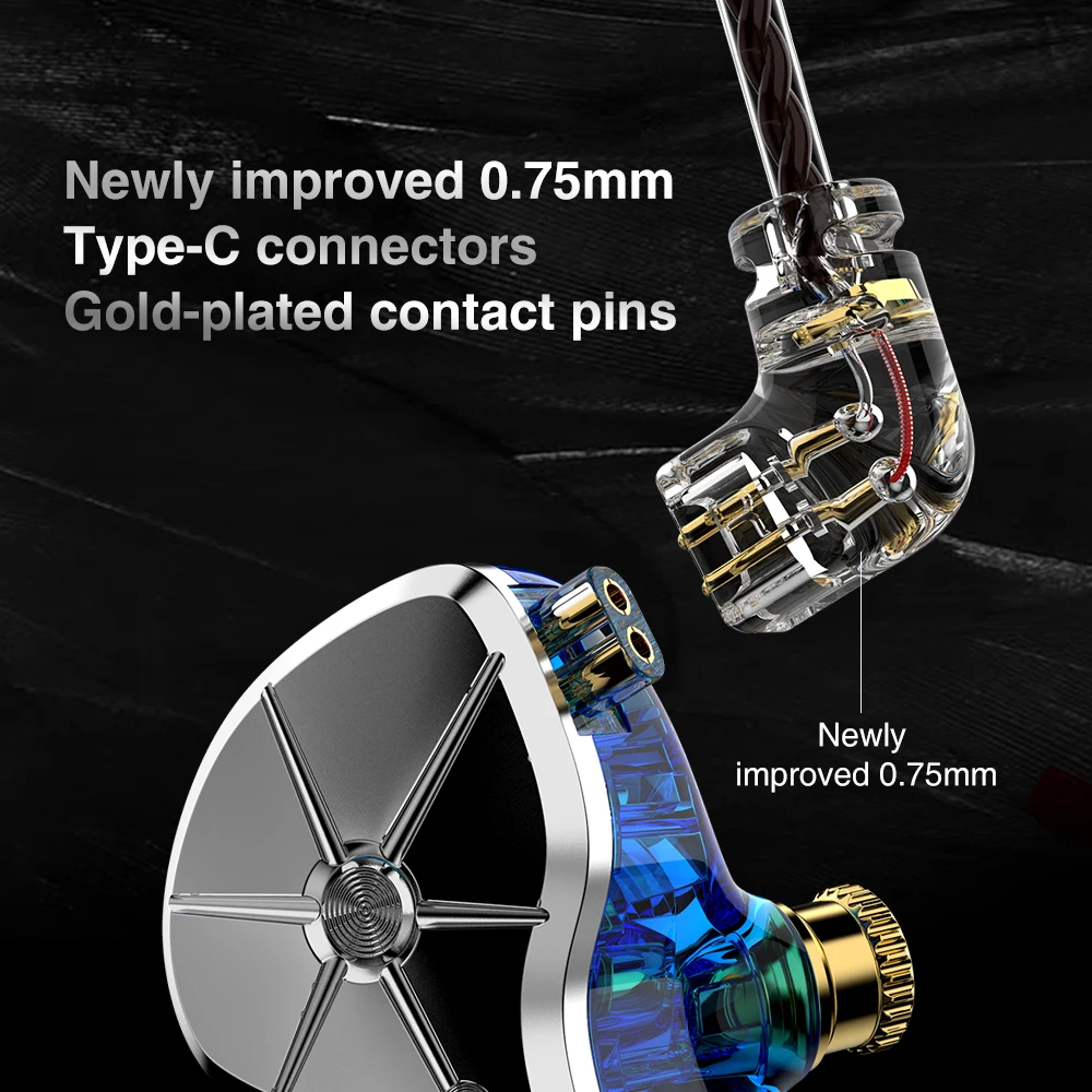 TRN STM 1DD+1BA Hybrid In Ear Earphone HIFI DJ Monitor Running Sport Earphone Earplug Headset With 0.75mm QDC Detachable TRN BA5
TRN STM 1DD+1BA Hybrid In Ear Earphone HIFI DJ Monitor Running Sport Earphone Earplug Headset With 0.75mm QDC Detachable TRN BA5