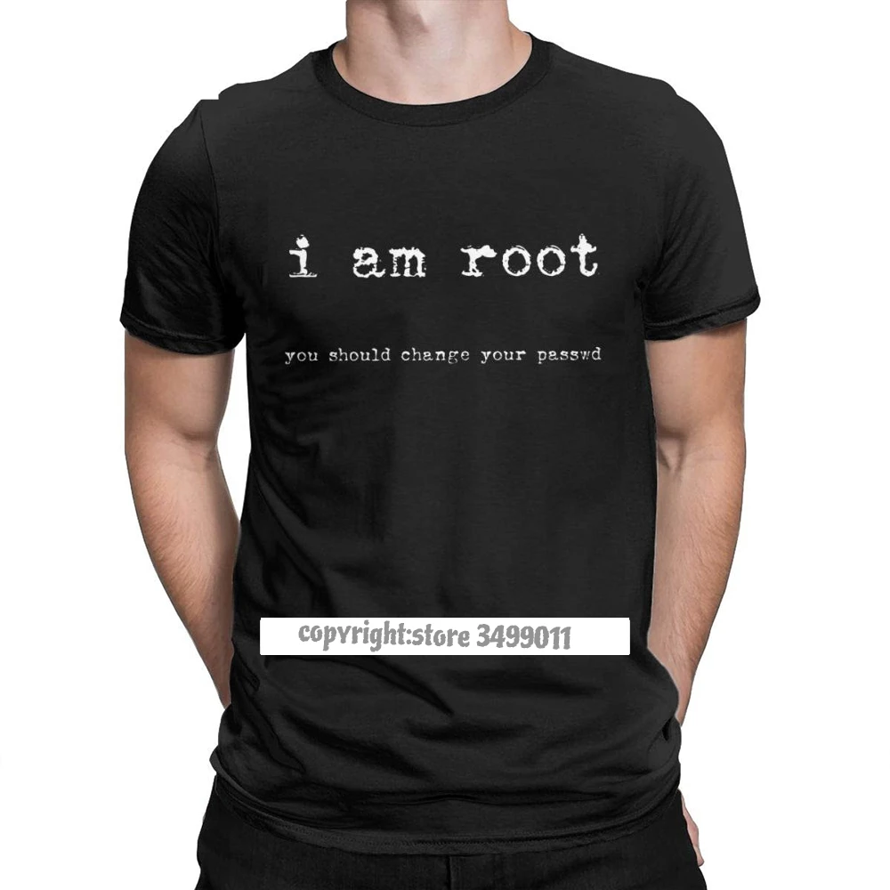 Футболки I Am Root, мужские хлопковые классические футболки с операционной системой Ubuntu и Linux
Футболки I Am Root, мужские хлопковые классические футболки с операционной системой Ubuntu и Linux
