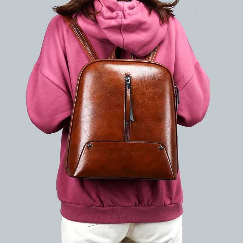 YILIAN The new 2021 retro fashion bag for women with large capacity anti-theft one-shoulder backpack
YILIAN The new 2021 retro fashion bag for women with large capacity anti-theft one-shoulder backpack