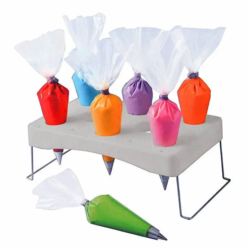 Folding Cake Piping Bag Rack Pastry Bag Stand Piping Bag Holder Cream Work Table Holder Cake Decor Tool Storage for Cream Pastry
Folding Cake Piping Bag Rack Pastry Bag Stand Piping Bag Holder Cream Work Table Holder Cake Decor Tool Storage for Cream Pastry