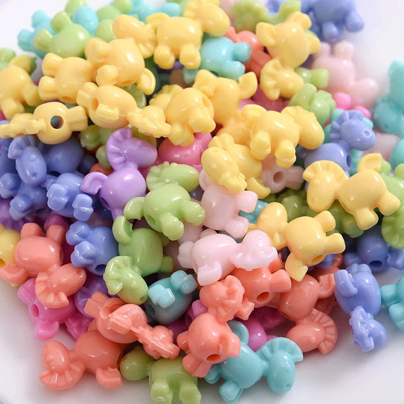 30Pcs/Lot Candy Color Acrylic Beads With Holes Cute Cartoon Horse Shape Spacer Beads For Jewelry Making DIY Bracelet Necklace
30Pcs/Lot Candy Color Acrylic Beads With Holes Cute Cartoon Horse Shape Spacer Beads For Jewelry Making DIY Bracelet Necklace