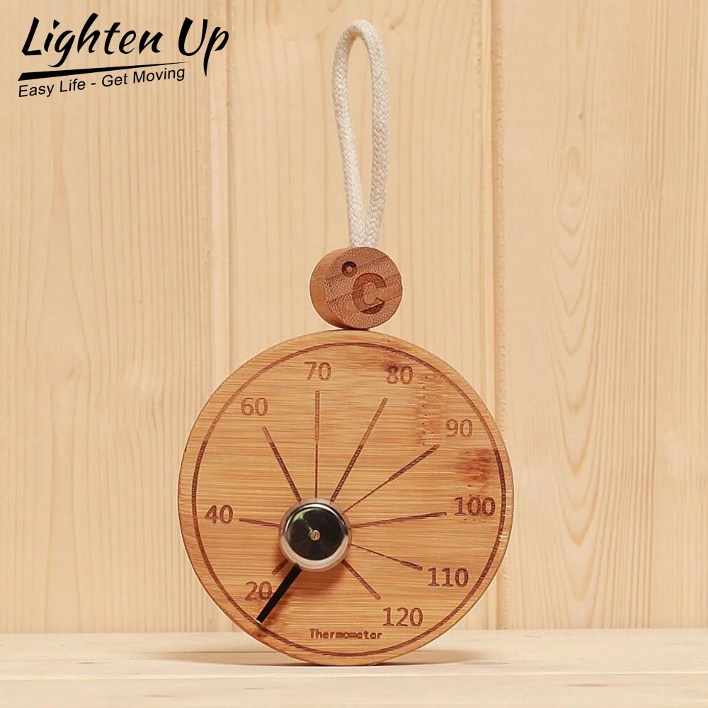 Lighten Up Sauna Thermometer, Portable Size Wooden Sauna Room Thermometer Hygrometer Temperature Measurement Tools Accessories
Lighten Up Sauna Thermometer, Portable Size Wooden Sauna Room Thermometer Hygrometer Temperature Measurement Tools Accessories