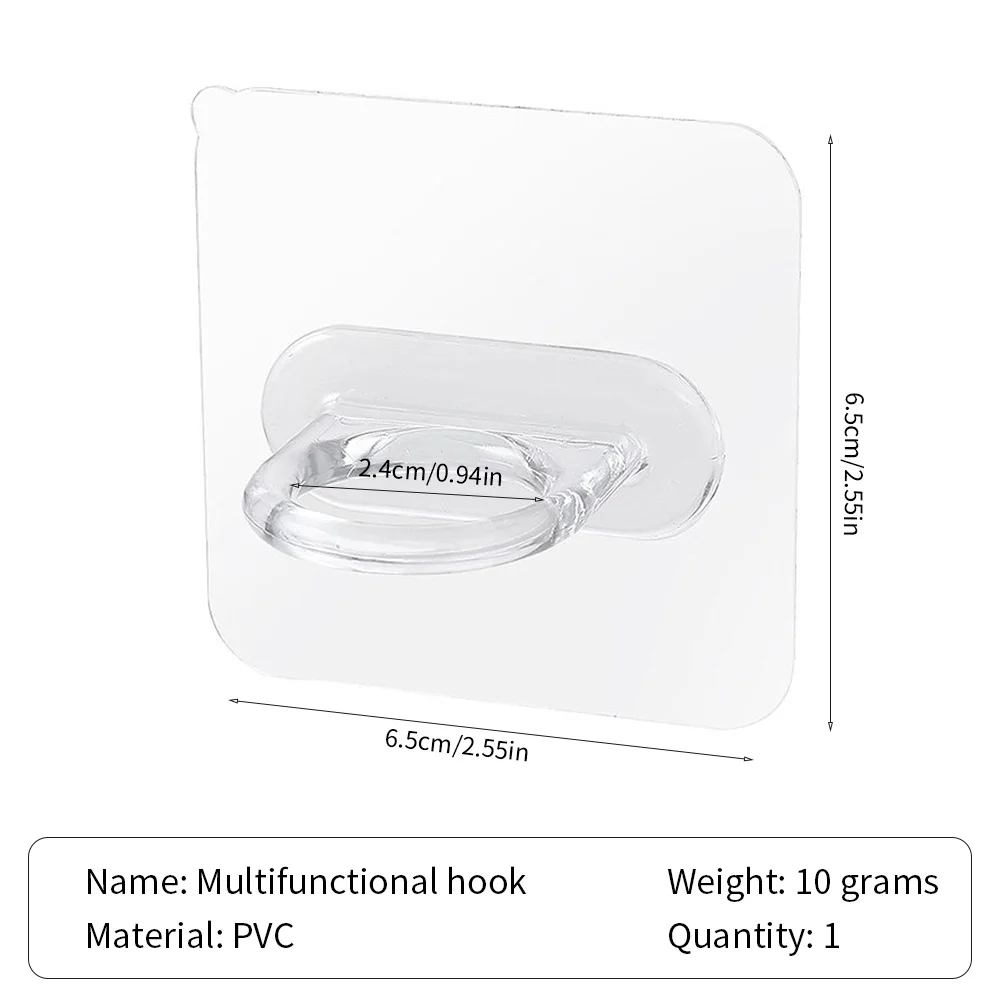 2Pcs Punch-Free Hooks Transparent Hanging Rod Clamp Bathroom Towel Rod Shampoo Bottle Hanger Hat Hanger Storage Accessories
2Pcs Punch-Free Hooks Transparent Hanging Rod Clamp Bathroom Towel Rod Shampoo Bottle Hanger Hat Hanger Storage Accessories