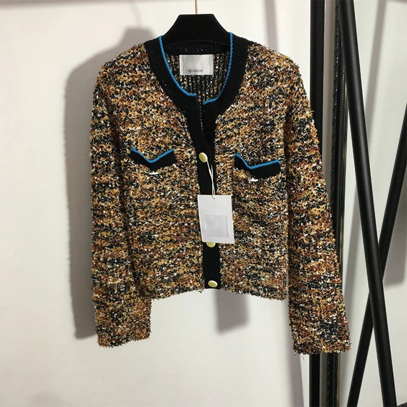 2021 Women Long Sleeve Sweater Cardigan Winter Casual Round Neck Cardigans Designer Fashion Winter Knit Jacket
2021 Women Long Sleeve Sweater Cardigan Winter Casual Round Neck Cardigans Designer Fashion Winter Knit Jacket