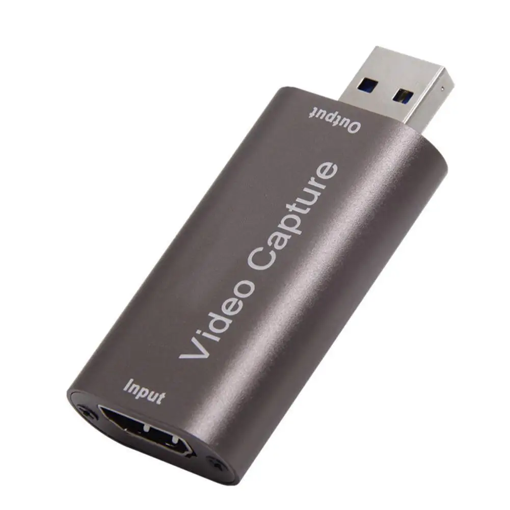 NEW Mini HD 1080P 60fps HDMI-compatible to USB Video Capture Card Game Recording Box for Computer Youtube OBS Etc
NEW Mini HD 1080P 60fps HDMI-compatible to USB Video Capture Card Game Recording Box for Computer Youtube OBS Etc