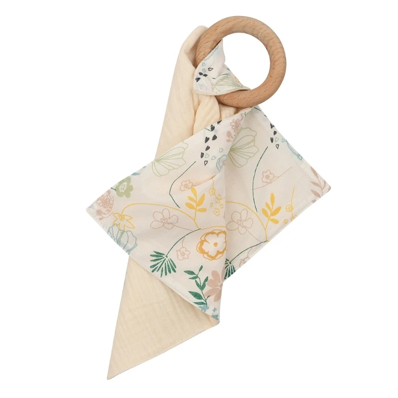 Детское успокаивающее полотенце с деревянным прорезывателем, слюнявчик для новорожденных, игрушка для сна X5XE
Детское успокаивающее полотенце с деревянным прорезывателем, слюнявчик для новорожденных, игрушка для сна X5XE