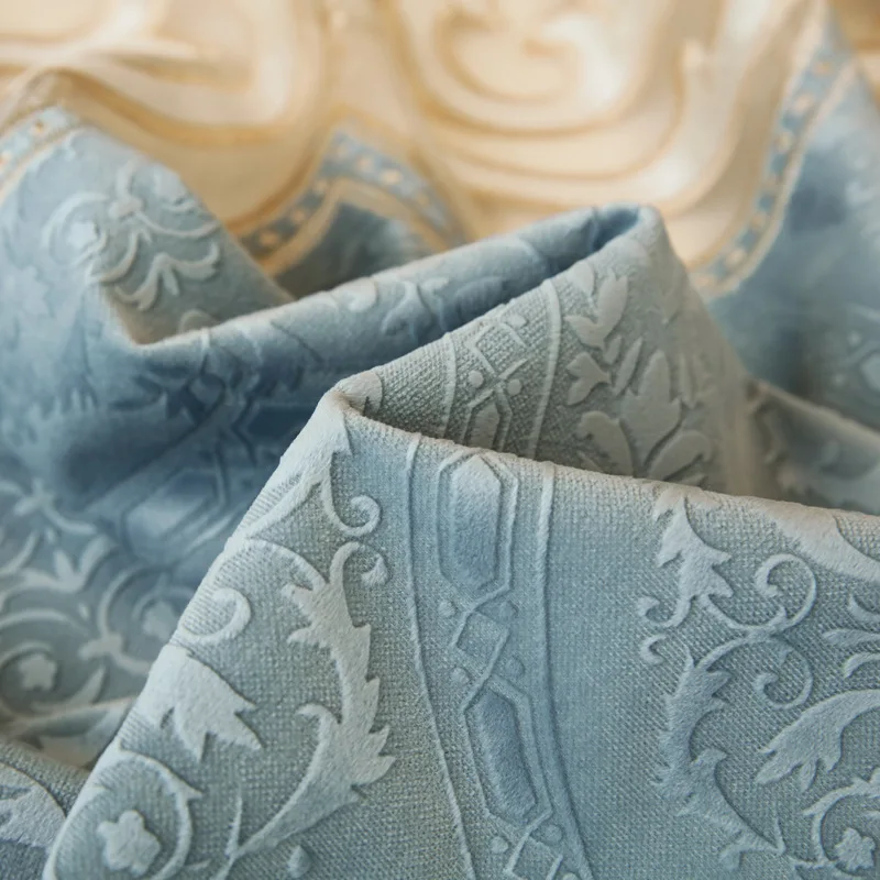 European Style Curtains for Living Dining Room Bedroom High-end Villa Hollow Embroidery Curtain Finished Product Customization
European Style Curtains for Living Dining Room Bedroom High-end Villa Hollow Embroidery Curtain Finished Product Customization