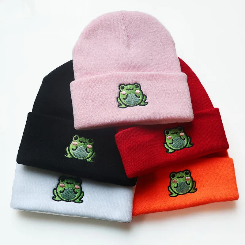 2021 men's and women's hip-hop hat cute cartoon Froggie woolen hat frog embroidery knitted hat student's condom warm cold hat
2021 men's and women's hip-hop hat cute cartoon Froggie woolen hat frog embroidery knitted hat student's condom warm cold hat