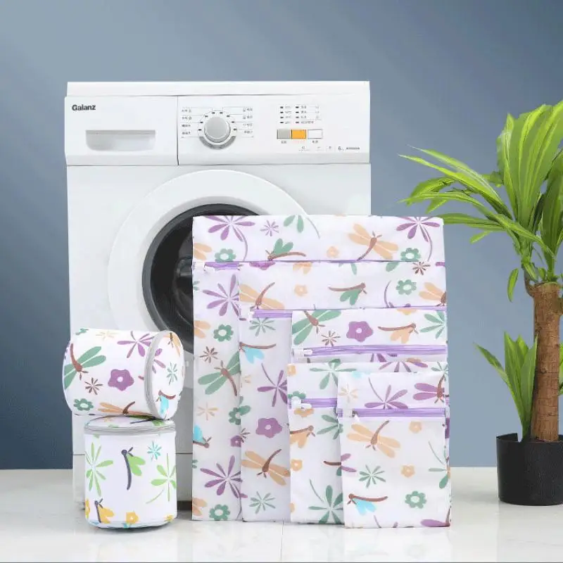 

Laundry Bag Machine Wash Clothes Underwear Bra Bag New Arrival Printed Fine Mesh Bag for Washing Washing Kits Cn(Origin) Modern