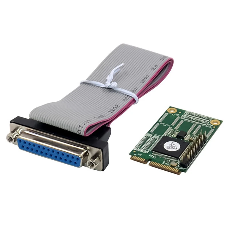 Mini PCIE CH384L 1P DB-25 Parallel Port Card Native Industrial LTP1 Parallel Printer Port Expansion Adapter
Mini PCIE CH384L 1P DB-25 Parallel Port Card Native Industrial LTP1 Parallel Printer Port Expansion Adapter