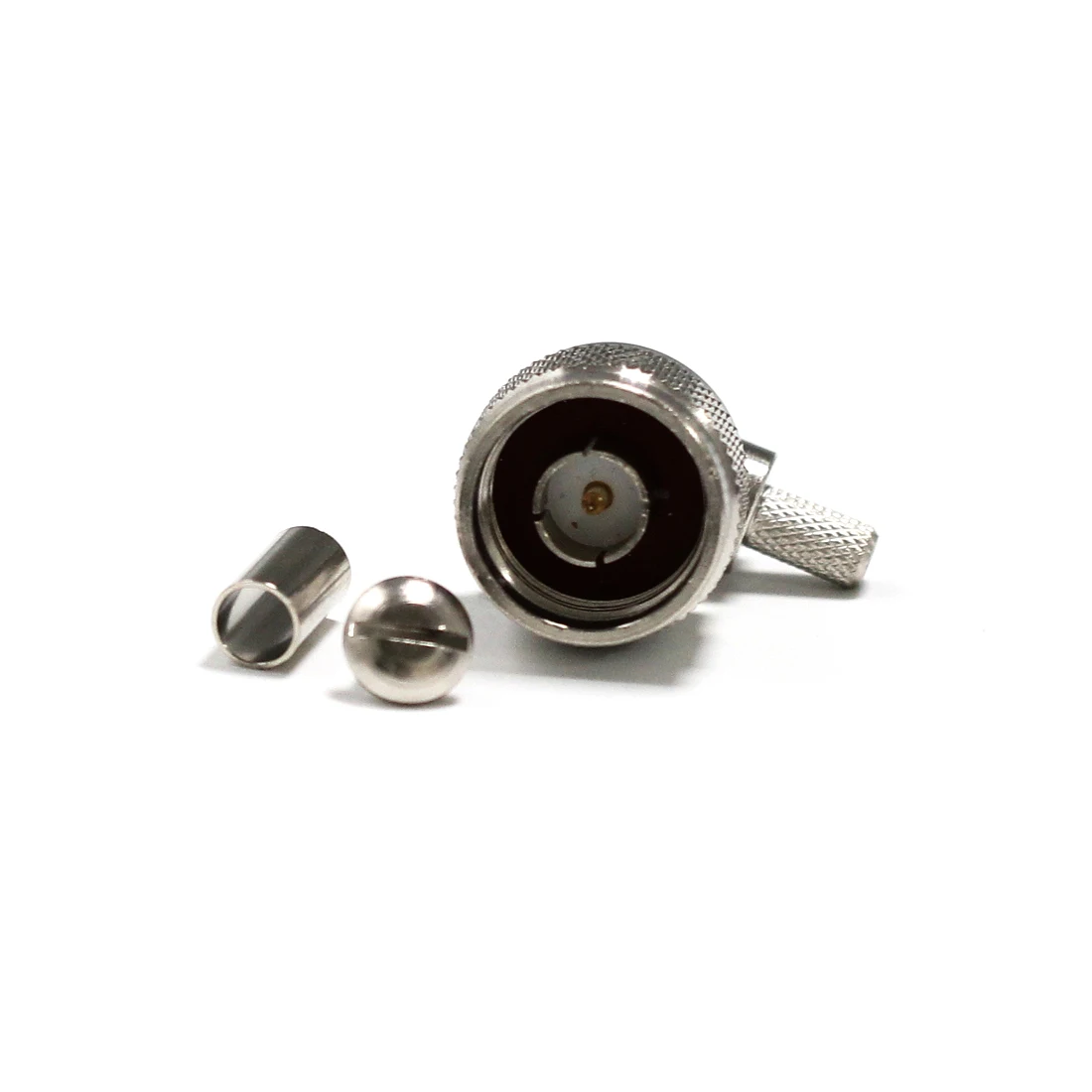 1pc N Male Plug RF Coax Connector Crimp for RG58 RG142 RG400 LMR195 Cable Right Angle Nickelplated Terminal NEW wholesale
1pc N Male Plug RF Coax Connector Crimp for RG58 RG142 RG400 LMR195 Cable Right Angle Nickelplated Terminal NEW wholesale