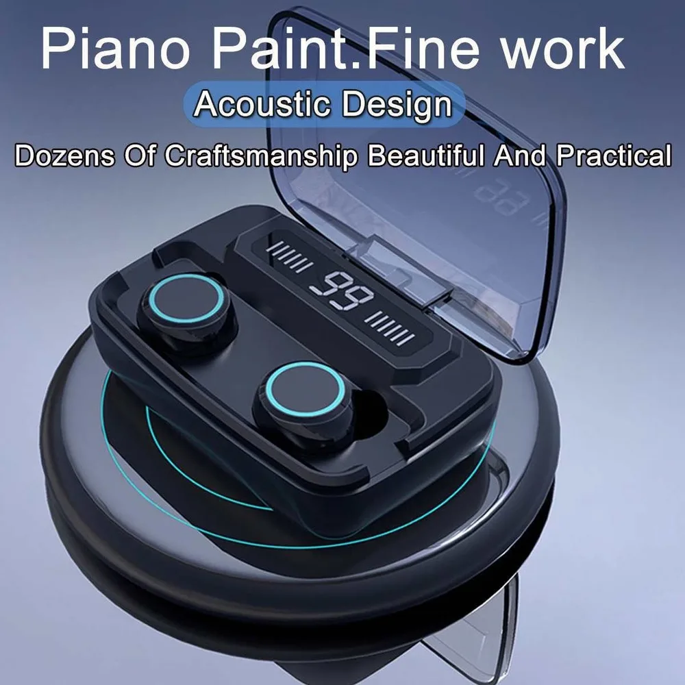 Беспроводные наушники-вкладыши TWS M11, Bluetooth-наушники с сенсором отпечатков пальцев, гарнитура с зарядным устройством, Беспроводная Bluetooth-гар...
Беспроводные наушники-вкладыши TWS M11, Bluetooth-наушники с сенсором отпечатков пальцев, гарнитура с зарядным устройством, Беспроводная Bluetooth-гар...