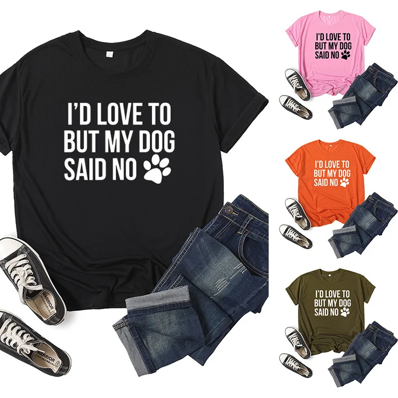 Dog Mom Letter Print Women T Shirt Short Sleeve O Neck Loose Women Tshirt Ladies Tee Shirt Tops Clothes Camisetas Mujer
Dog Mom Letter Print Women T Shirt Short Sleeve O Neck Loose Women Tshirt Ladies Tee Shirt Tops Clothes Camisetas Mujer