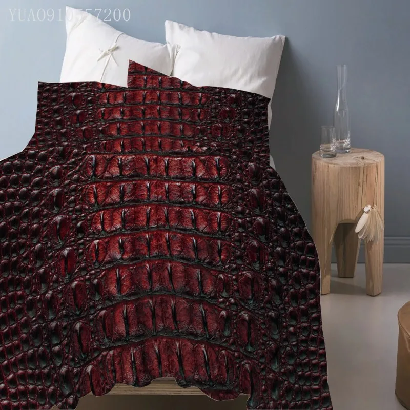 Horror Animal Bedding Set Twin Full King Single Double Size Duvet Cover Red Snakeskin Pattern 3D Printing Bed Linen for Bedroom
Horror Animal Bedding Set Twin Full King Single Double Size Duvet Cover Red Snakeskin Pattern 3D Printing Bed Linen for Bedroom