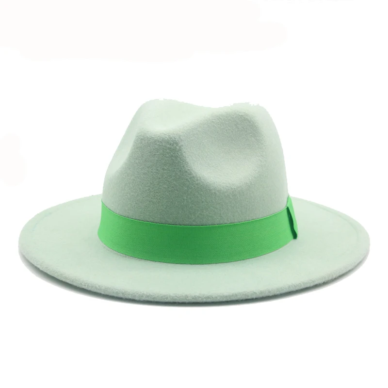women hats felted fedora wide brim belt ribbon band solid classic formal dress wedding fedora hats green red vintage felted hats
women hats felted fedora wide brim belt ribbon band solid classic formal dress wedding fedora hats green red vintage felted hats