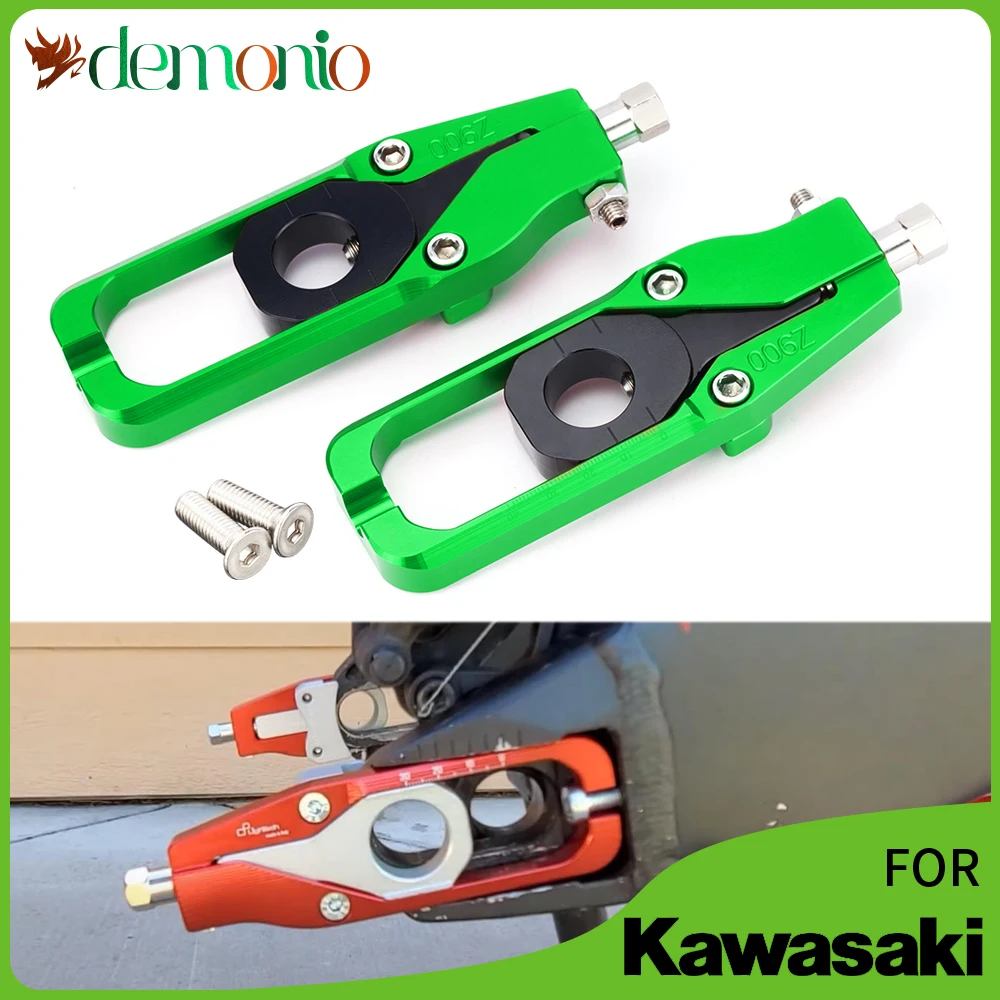 LOGO Z900 CNC Tensioners Catena Rear Axle Spindle Chain Adjuster for Kawasaki Z900 2017 2018 2019 2020 2021 Z 900 z-900
LOGO Z900 CNC Tensioners Catena Rear Axle Spindle Chain Adjuster for Kawasaki Z900 2017 2018 2019 2020 2021 Z 900 z-900