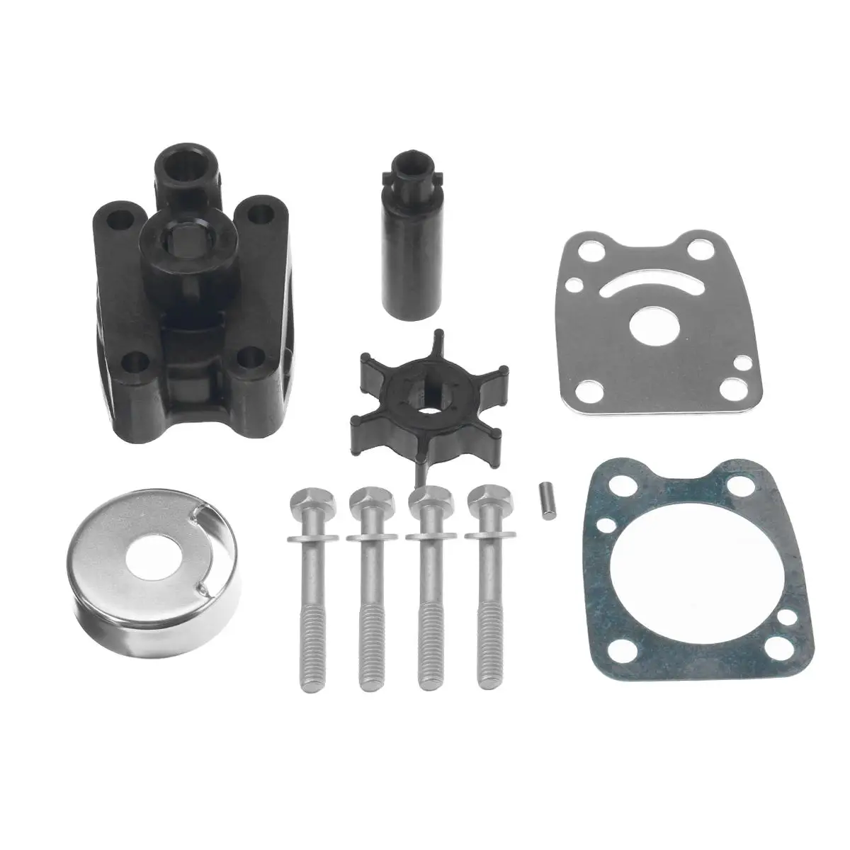 Water Pump Impeller Kit Replacement Outboard Parts for Yamaha 4/5hp 6E0-W0078-A2 Impeller Water Pump Gasket Repair Tool Kits
Water Pump Impeller Kit Replacement Outboard Parts for Yamaha 4/5hp 6E0-W0078-A2 Impeller Water Pump Gasket Repair Tool Kits