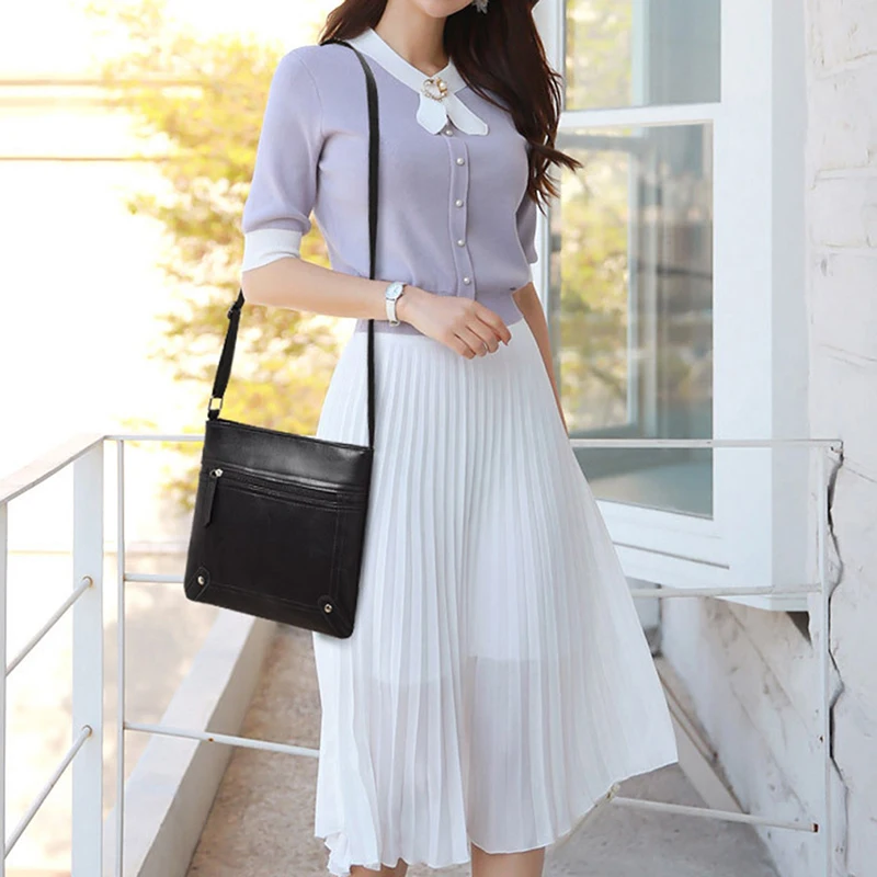 Single Shoulder Diagonal Female Bag Fashion Casual Retro Envelope Bag Zipper Shoulder Messenger Bag
Single Shoulder Diagonal Female Bag Fashion Casual Retro Envelope Bag Zipper Shoulder Messenger Bag