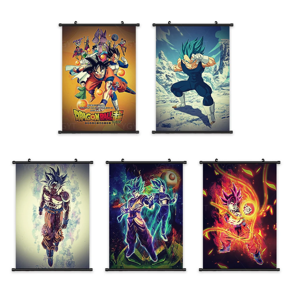 Home Decoration Modern Wall Artwork Dragon Ball Picture Plastic Scroll Goku Hanging Painting Print Canvas Poster For Living Room
Home Decoration Modern Wall Artwork Dragon Ball Picture Plastic Scroll Goku Hanging Painting Print Canvas Poster For Living Room