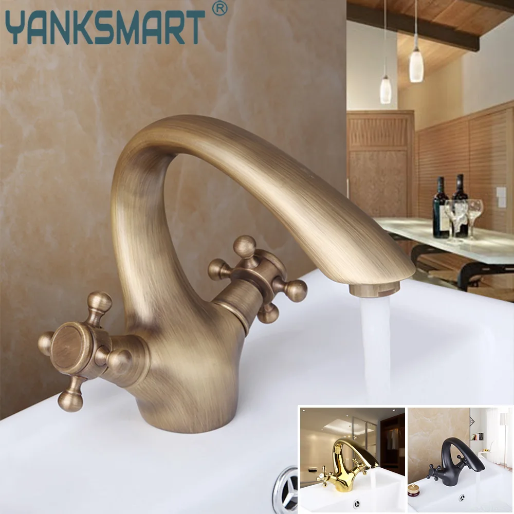 YANKSMART 3 Chooses Bathroom Faucet Basin Sink Dual Handles Deck Mounted Faucet Bathtub Washbasin Cold And Hot Mixer Water Tap
YANKSMART 3 Chooses Bathroom Faucet Basin Sink Dual Handles Deck Mounted Faucet Bathtub Washbasin Cold And Hot Mixer Water Tap