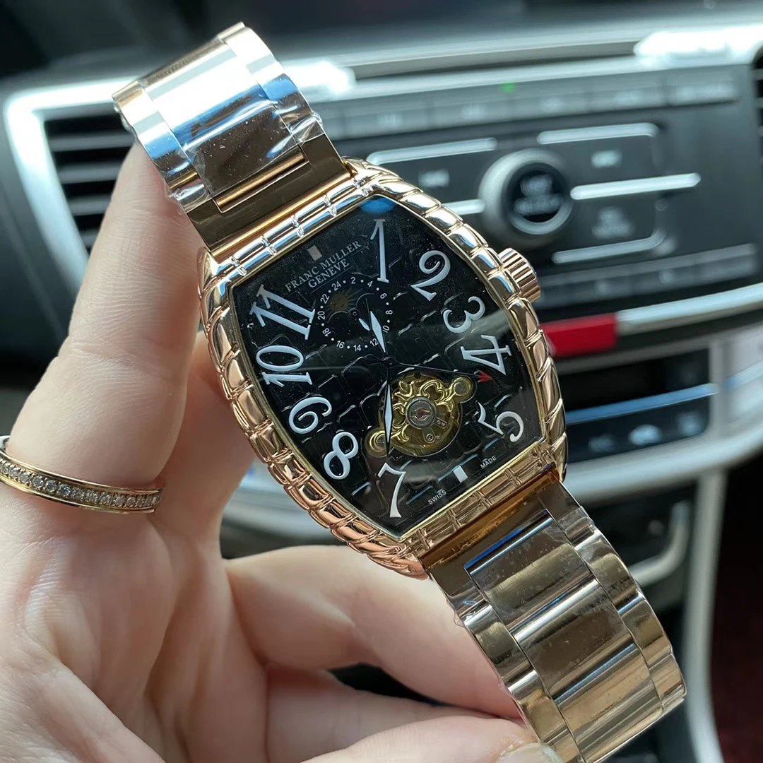 Instant sell-through full-automatic Mechanical Trend Mechanical Movement men's watch
Instant sell-through full-automatic Mechanical Trend Mechanical Movement men's watch