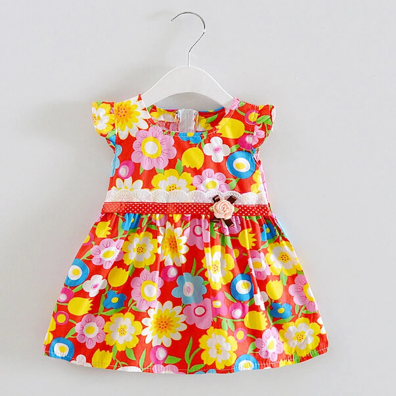 Summer New Kids Baby Girls Dress Cotton Floral Print Children Girl Baby Clothes Princess Dress
Summer New Kids Baby Girls Dress Cotton Floral Print Children Girl Baby Clothes Princess Dress