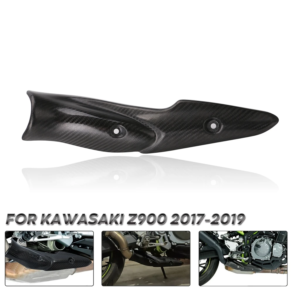 Motorcycle Middle Link Pipe Carbon Fiber Heat Shield Cover Guard Anti-Scalding Shell For Kawasaki Z900 2017-2019 Exhaust System
Motorcycle Middle Link Pipe Carbon Fiber Heat Shield Cover Guard Anti-Scalding Shell For Kawasaki Z900 2017-2019 Exhaust System