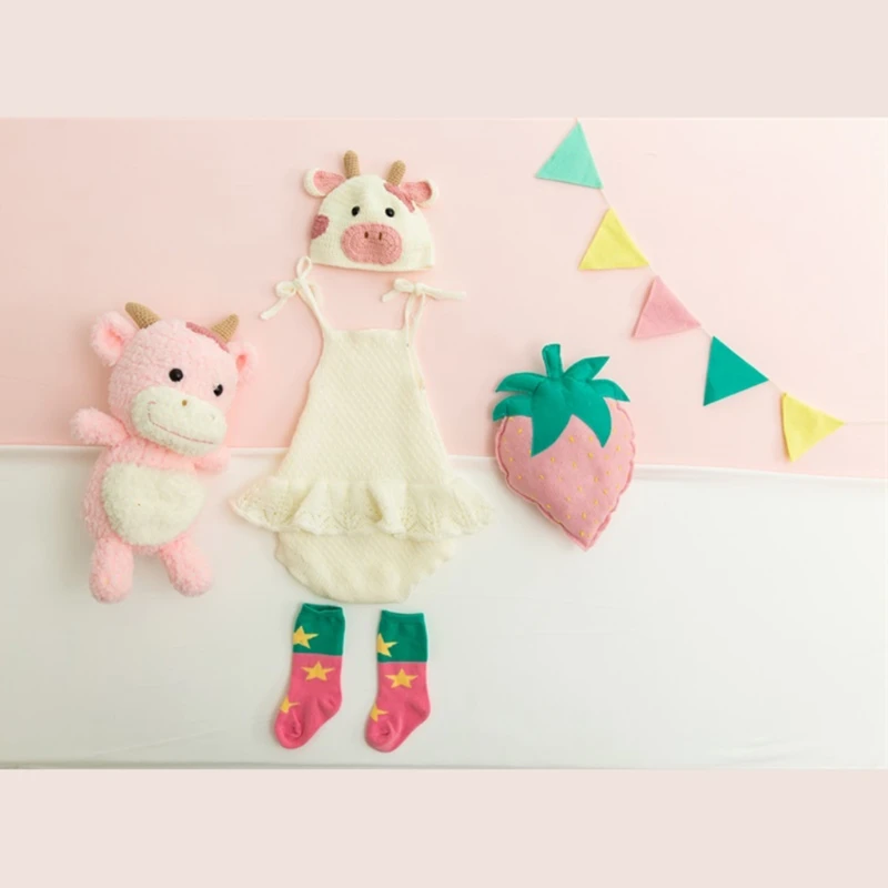 3/6 Pcs Baby Cotton Hat Romper Socks Set Outfits Infants Photo Shooting Clothing Newborn Photography Props
3/6 Pcs Baby Cotton Hat Romper Socks Set Outfits Infants Photo Shooting Clothing Newborn Photography Props