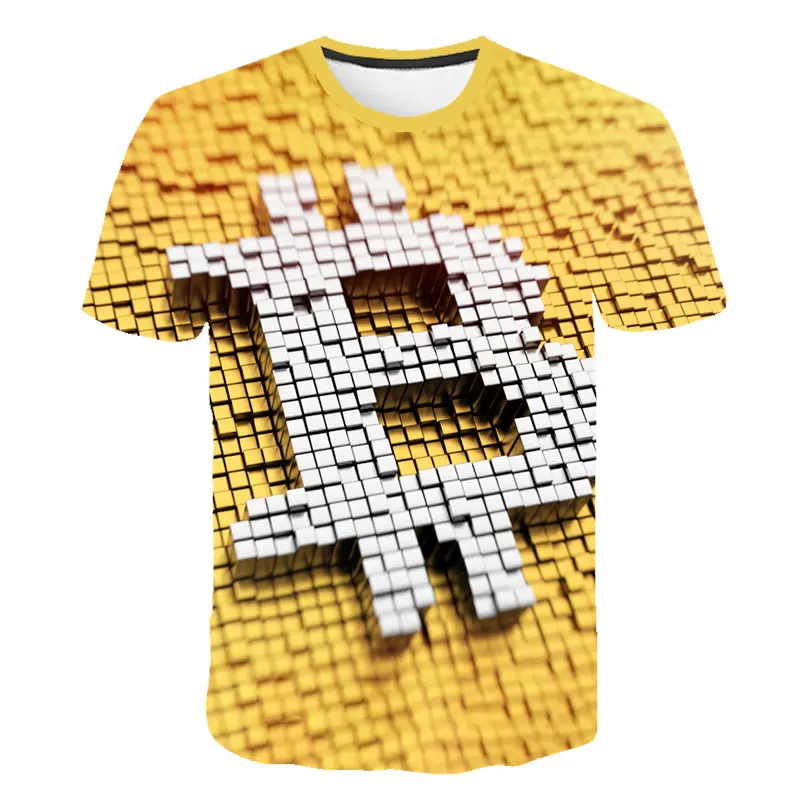 New Bitcoin Currency Money Pattern T-Shirt 2021 Mens Summer Hot-Selling 3D T-Shirt Top Fashion Trend Comfortable Short Sleeves
New Bitcoin Currency Money Pattern T-Shirt 2021 Mens Summer Hot-Selling 3D T-Shirt Top Fashion Trend Comfortable Short Sleeves