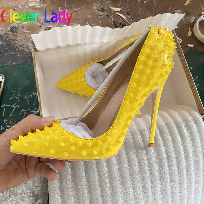 Classics Designer Women Shoes High Heels Sexy Nude Bottom Shoes for Ladies Rivet Pumps 8cm 10cm 12cm Stripper Heels Rivets Shoes
Classics Designer Women Shoes High Heels Sexy Nude Bottom Shoes for Ladies Rivet Pumps 8cm 10cm 12cm Stripper Heels Rivets Shoes