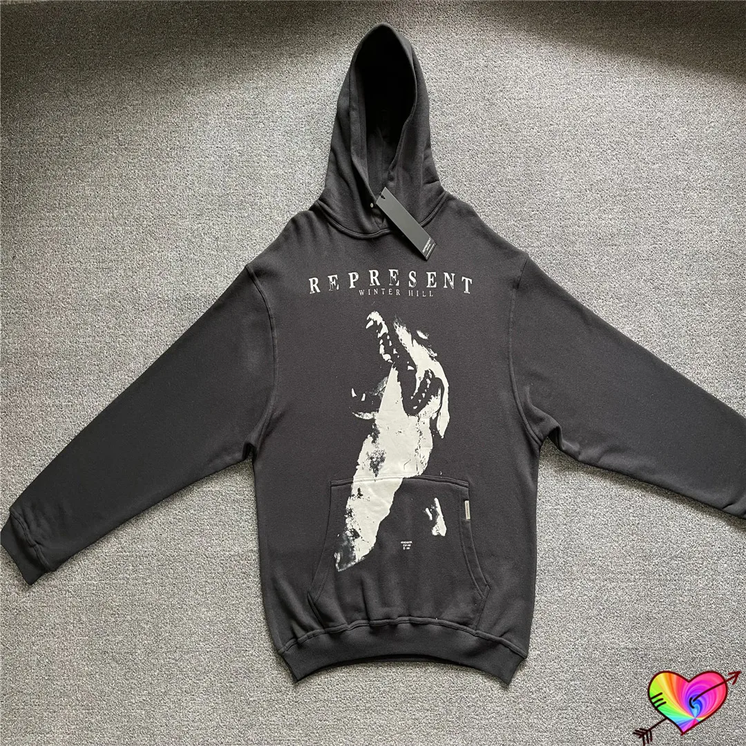 Vintage 2021 Represent Hoodie Men Women 1:1 High Quality Represent WINTER WOLVES Hoodie Pullover Screen-print Hooded Sweatshirts
Vintage 2021 Represent Hoodie Men Women 1:1 High Quality Represent WINTER WOLVES Hoodie Pullover Screen-print Hooded Sweatshirts