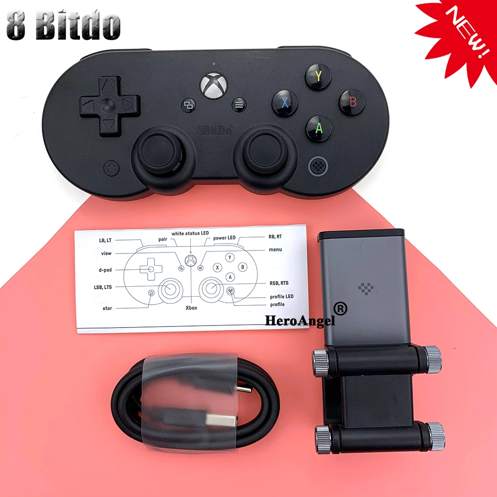 8BitDo SN30 Pro Bluetooth Controller Gamepad Android for Xbox Cloud Gaming on Android include Phone Holder Clip for Christmas
8BitDo SN30 Pro Bluetooth Controller Gamepad Android for Xbox Cloud Gaming on Android include Phone Holder Clip for Christmas