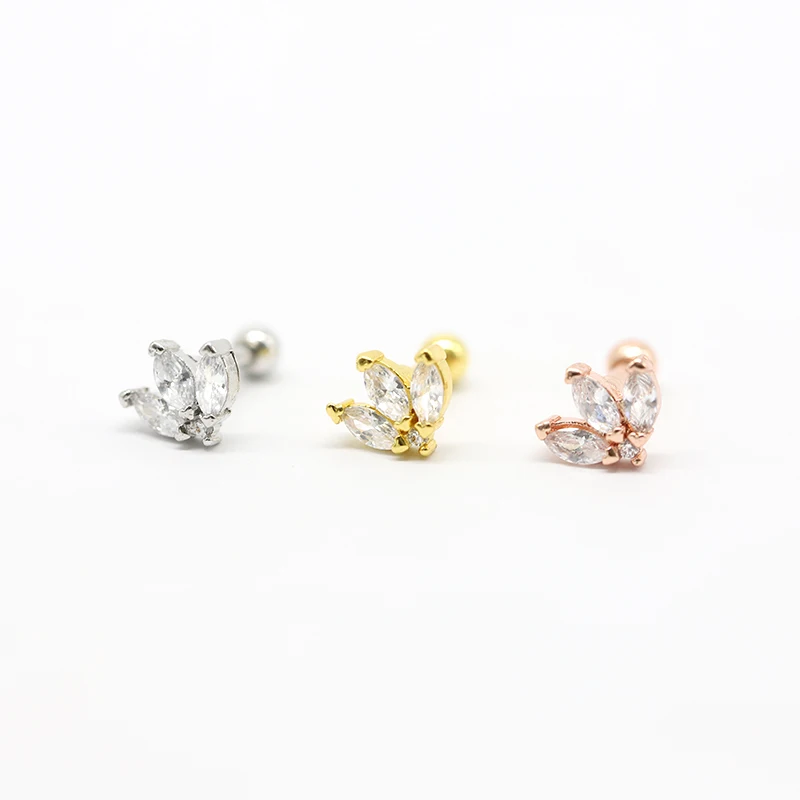 1Pair 16G Vintage Fashion Stainless Steel Labret Stud Crystal Earrings Piercing For Women Girls Helix Ear Jewelry
1Pair 16G Vintage Fashion Stainless Steel Labret Stud Crystal Earrings Piercing For Women Girls Helix Ear Jewelry
