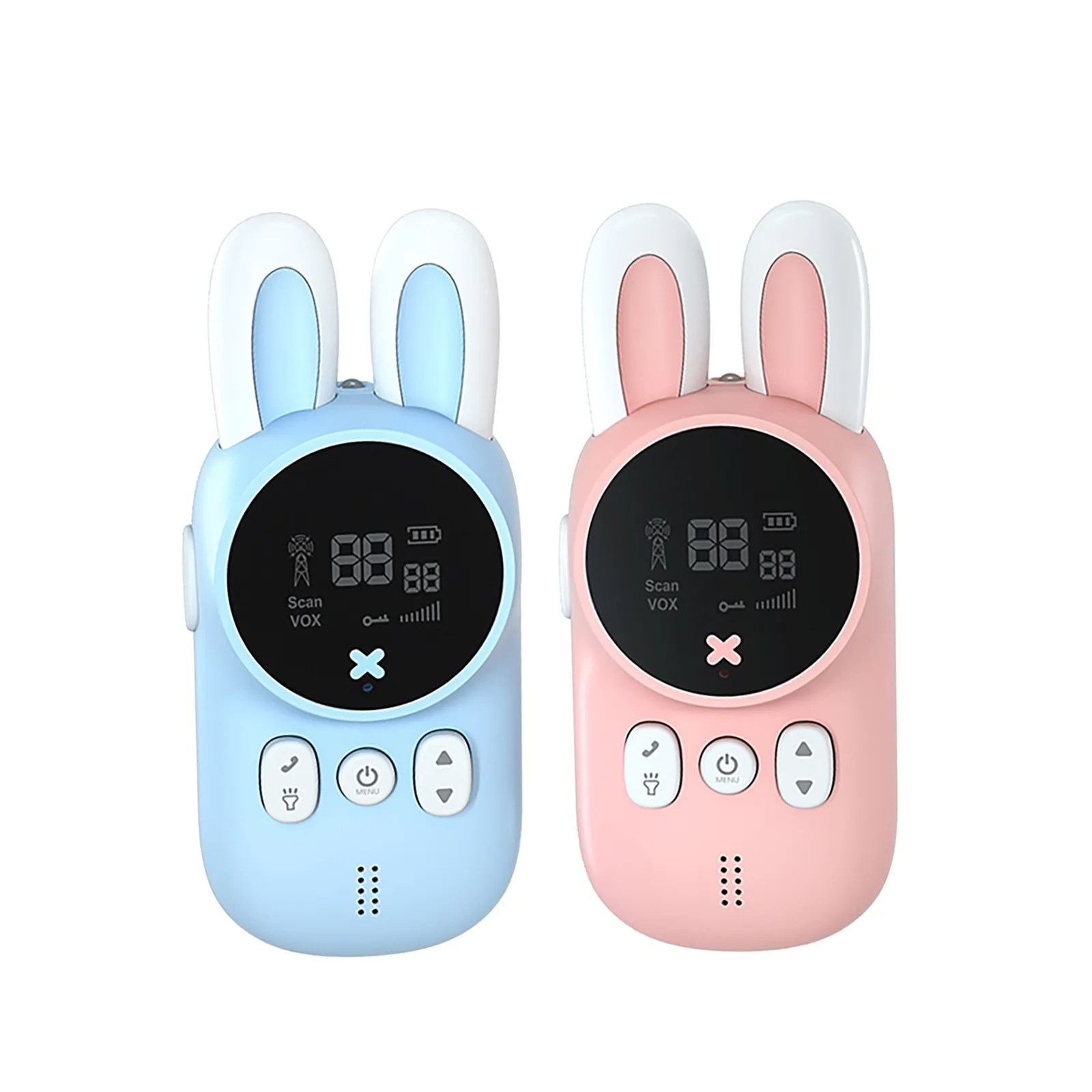 3km Wireless Call USB Charging Children's Walkie Talkie With Flashlight Function
3km Wireless Call USB Charging Children's Walkie Talkie With Flashlight Function