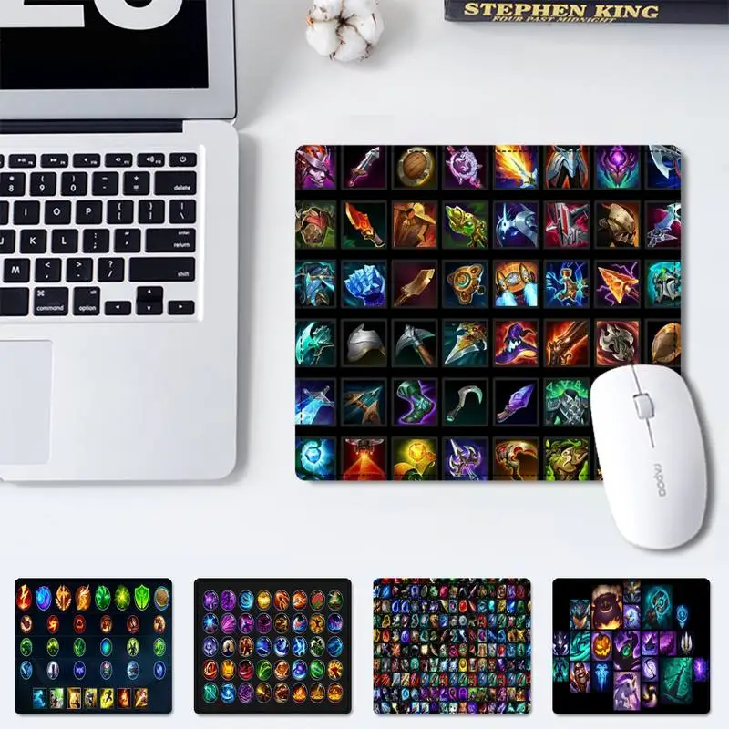 18X22cm LOL Avatar icon office Mat mouse non-slip pad player pad small size rubber Gaming mouse Pad office Desk Mat
18X22cm LOL Avatar icon office Mat mouse non-slip pad player pad small size rubber Gaming mouse Pad office Desk Mat